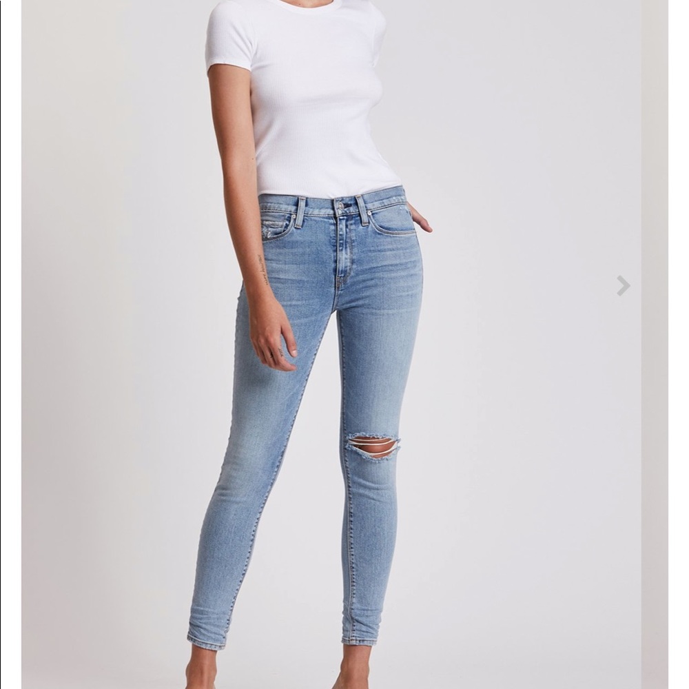 NWT Hudson Jeans Barbara High Rise Super Skinny Ankle
